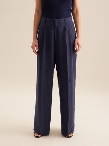Regular Pantalon 'Schwarze Rose' SEIDENSTICKER en bleu : devant