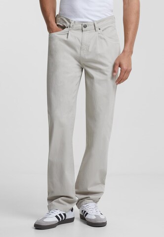 Urban Classics Loosefit Housut värissä harmaa: etupuoli