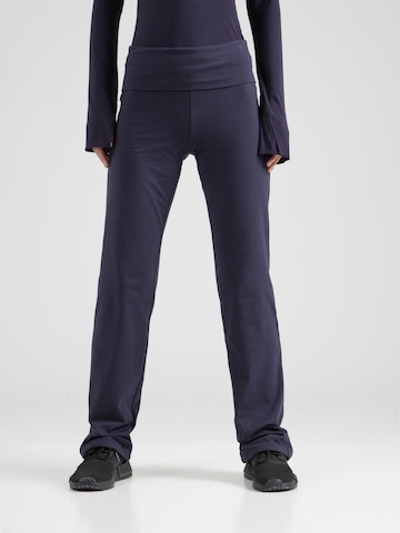 évasé Pantalon de sport 'ONPFOLD' ONLY PLAY en bleu : devant