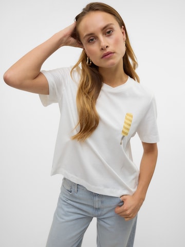 VERO MODA Shirts 'VMBERTA METTE' i hvid