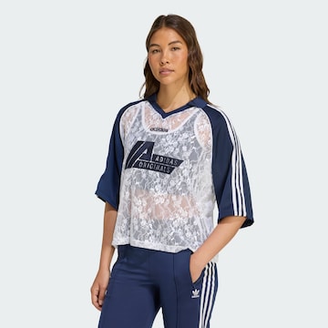 ADIDAS ORIGINALS Футболка в Белый: спереди