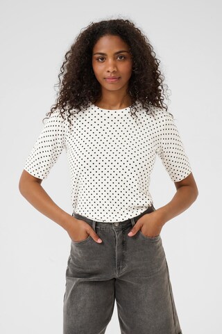Pull-over 'KALiz' Kaffe en blanc : devant