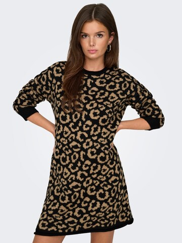 Rochie tricotat 'ONLJADE' de la ONLY pe negru