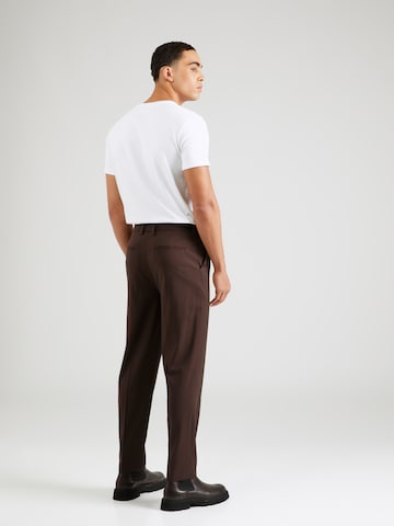 Guido Maria Kretschmer Men Regular Hose 'Luke ' in Braun: Rückseite