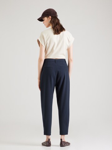 Copenhagen Muse Tapered Bandplooibroek 'TAILOR' in Blauw
