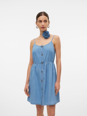 VERO MODA - Vestido de verano 'FLICKA' en azul