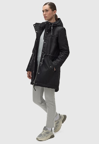 Parka d’hiver 'Canny' Ragwear en noir : devant