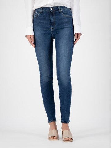 MUD Jeans Skinny Jeans in Blauw: voorkant