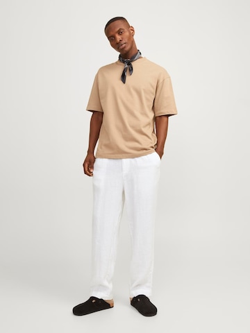 Loosefit Pantaloni chino 'JPSTKarl Lawrence' di JACK & JONES in bianco