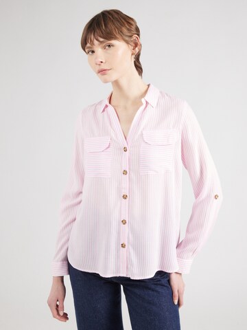 VERO MODA Blouse 'VMBUMPY' in Pink: front
