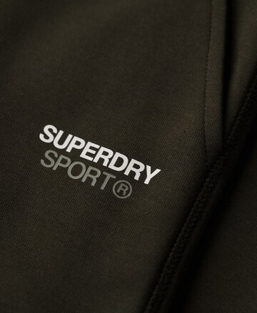 SuperdryTapered Sportske hlače - zelena boja