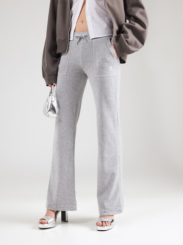 Juicy Couture Regular Trousers 'LAYLA' in Grey: front