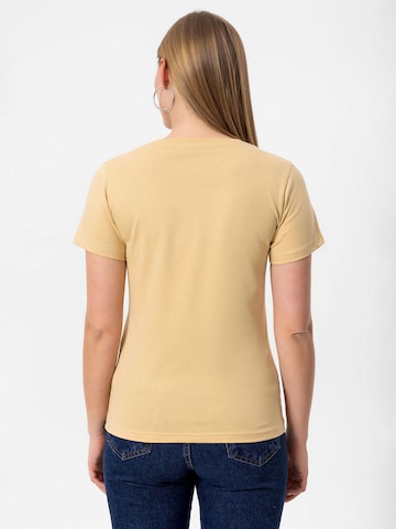 T-shirt Moxx Paris en jaune