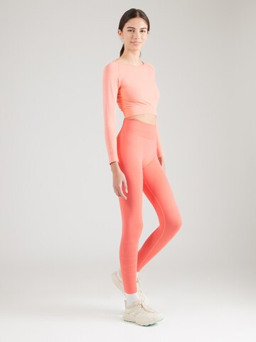 ICANIWILL Skinny Sporthose 'Define' in Orange