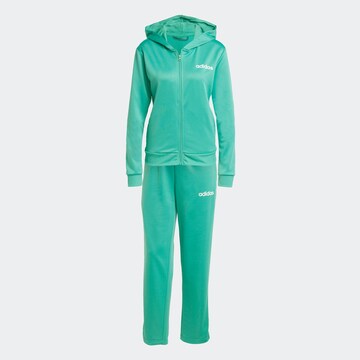 ADIDAS SPORTSWEAR Tracksuit 'Essentials' in Green: front