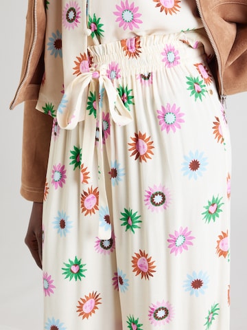 Wide Leg Pantalon 'Palapa' Fabienne Chapot en beige