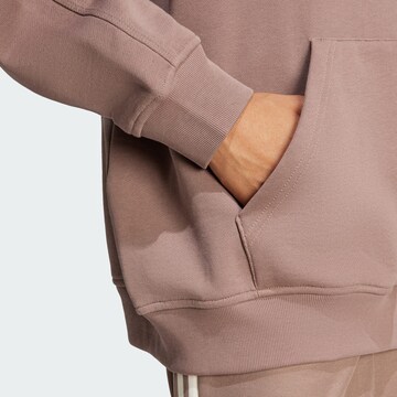 Sweat-shirt 'Essentials' ADIDAS ORIGINALS en marron