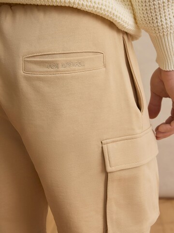 DAN FOX APPAREL Regular Cargobroek 'Jaron' in Beige