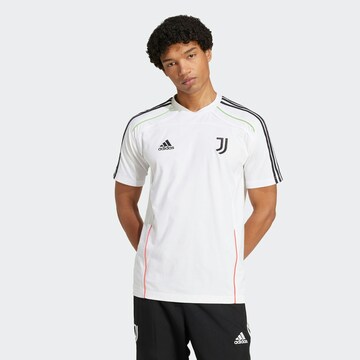 T-Shirt fonctionnel 'JUVENTUS' ADIDAS PERFORMANCE en blanc