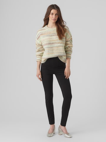 VERO MODA Skinny Legginsy 'Augusta' w kolorze czarny