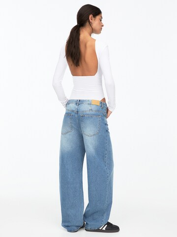 Body a maglietta di Pull&Bear in bianco