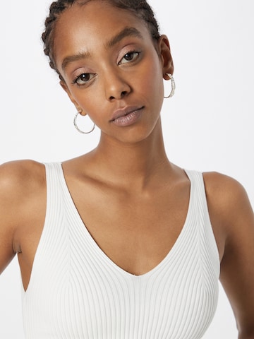 NÜMPH Knitted top 'CERYS' in White