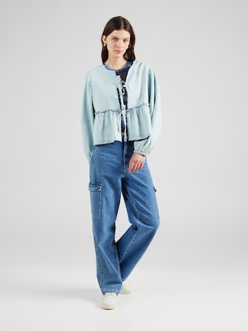 Bluză de la Free People pe albastru