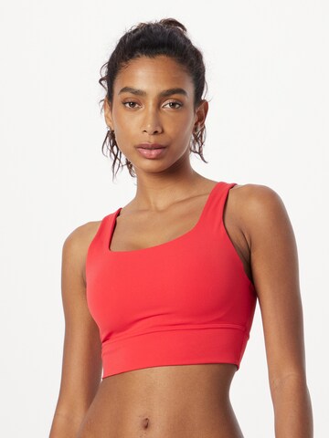 Bustier Soutien-gorge de sport 'ALATE' NIKE en rouge : devant