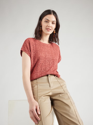 VERO MODA Paita 'VMMAYA AVA' värissä punainen: etupuoli