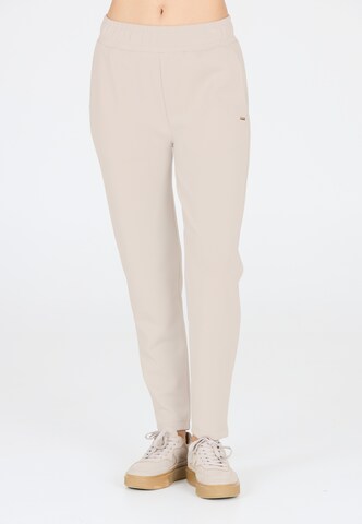 Athlecia Tapered Sports trousers 'Jillnana' in Beige: front