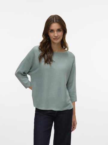 VERO MODA Sweater 'VMNora' in Green: front