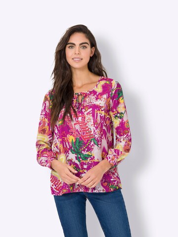 heine Bluse i pink: forside
