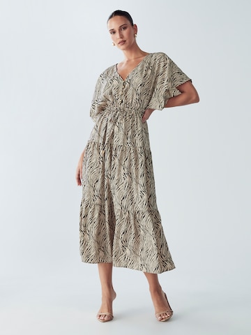 Abito 'Jacques' di BWLDR in beige: frontale