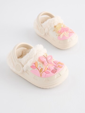 Next Slippers in White