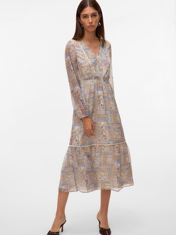 VERO MODA - Vestido 'VMLISA LULU' en beige: frente