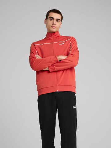 PUMA Trainingsanzug in Rot: Vorderseite