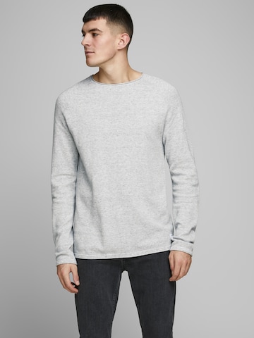 pelēks JACK & JONES Standarta piegriezums Džemperis 'JJEHill': no priekšpuses