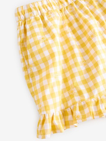 Regular Pantalon Next en jaune