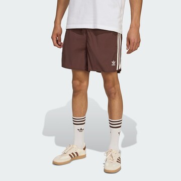 ADIDAS ORIGINALS Regular Byxa 'Adicolor Classics Sprinter' i brun: framsida