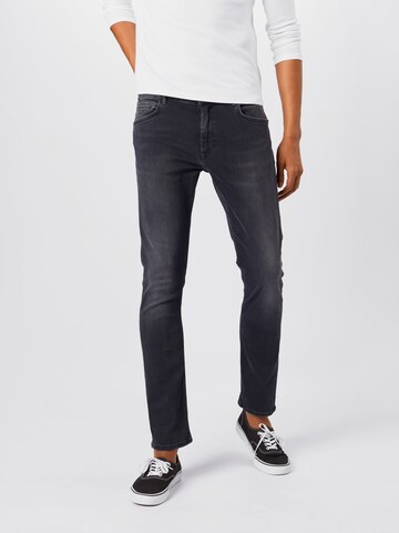 Casual Friday Slimfit Jeansy 'RY' w kolorze szary: przód