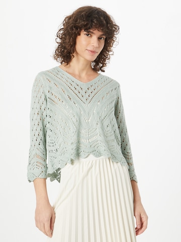 JDY Sweater 'NEW SUN' in Green: front