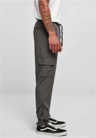 Urban Classics Конический (Tapered) Брюки-карго в Серый