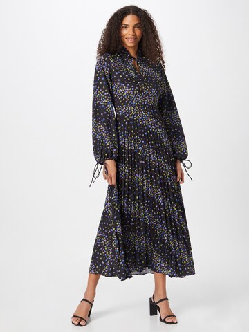 Oasis Shirt Dress in Black: front
