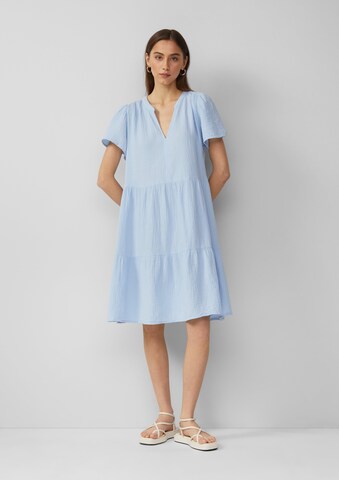 QS Kleid in Blau: Vorderseite