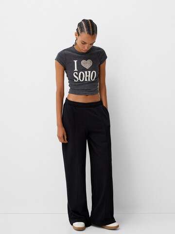 T-shirt Bershka en gris