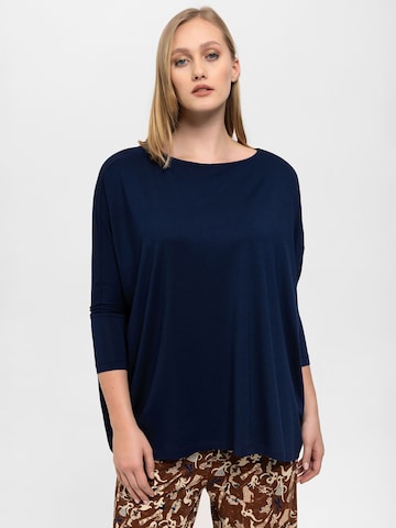 Anou Anou Blouse in Blue: front