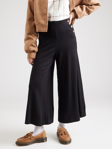 Wide leg Pantaloni 'Pia Milano' di King Louie in nero: frontale